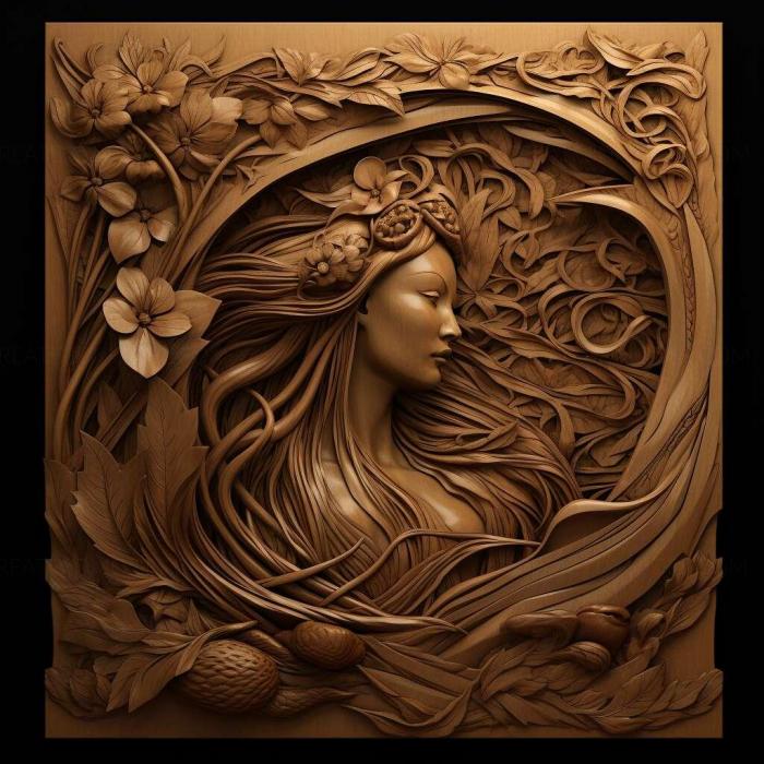 نموذج ثلاثي الأبعاد لآلة CNC 3D Art 